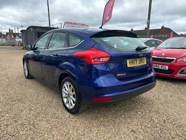 Ford Focus 1.0T Ecoboost Titanium Euro 6 S S HV17JRU Blue #6