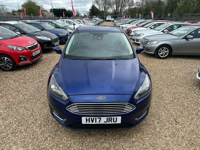 Ford Focus 1.0T Ecoboost Titanium Euro 6 S S HV17JRU Blue #2