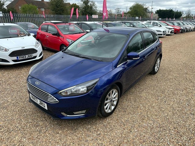 Ford Focus 1.0T Ecoboost Titanium Euro 6 S S HV17JRU Blue #3