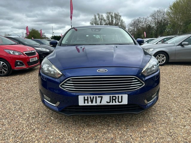 Ford Focus 1.0T Ecoboost Titanium Euro 6 S S HV17JRU Blue #4