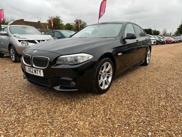 BMW 5 Series 2.0 520D M Sport Euro 5 S S LX62MTY Black #6