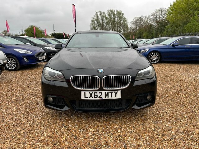 BMW 5 Series 2.0 520D M Sport Euro 5 S S LX62MTY Black #5