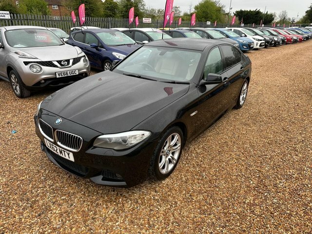 BMW 5 Series 2.0 520D M Sport Euro 5 S S LX62MTY Black #3