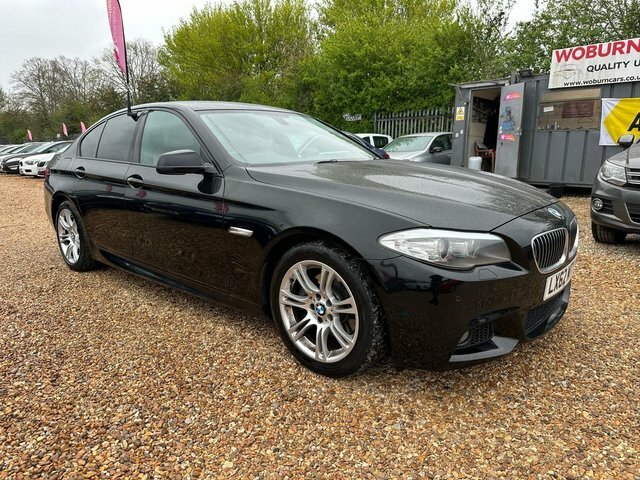 BMW 5 Series 2.0 520D M Sport Euro 5 S S LX62MTY Black #4