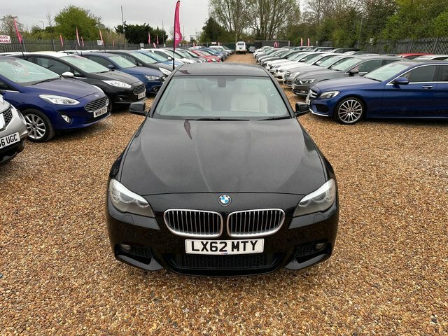 BMW 5 Series 2.0 520D M Sport Euro 5 S S LX62MTY Black #2
