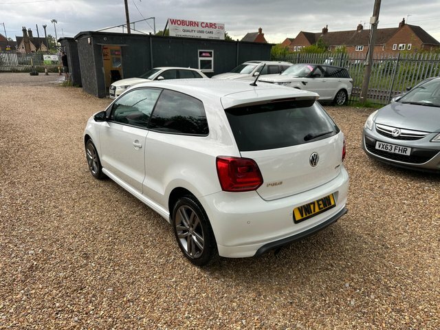Volkswagen Polo 1.0 Tsi R-line Euro 6 S S VN17EWW White #4