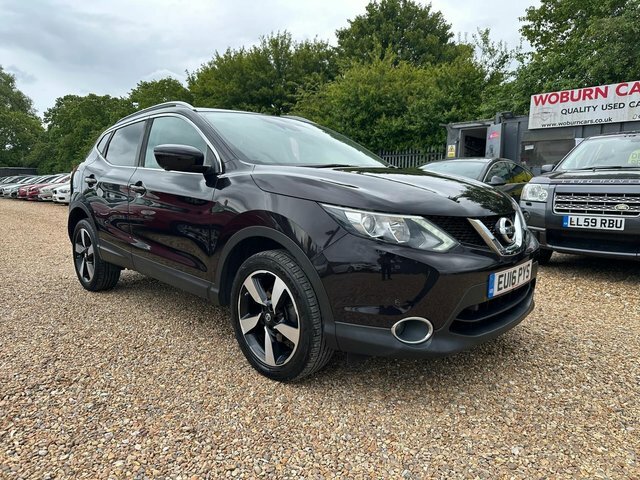 Nissan Qashqai 1.6 Dig-t N-connecta 2Wd Euro 6 S S EU16PYS Black