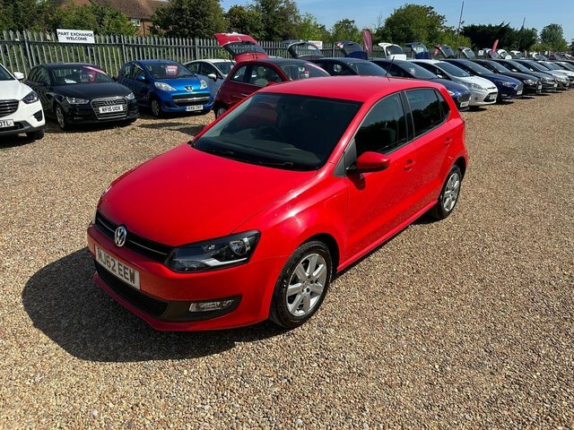 Volkswagen Polo 1.2 Match Euro 5 Red