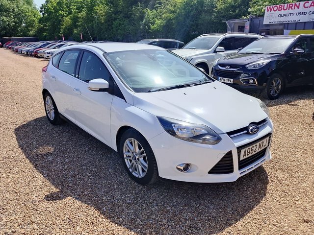 Ford Focus 1.6 Tdci Titanium Euro 5 S S AO62MXJ White #2