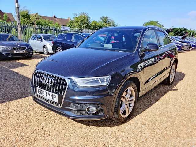 Audi Q3 2.0 Tdi S Line Quattro Euro 5 S S EK63YNR Blue #3