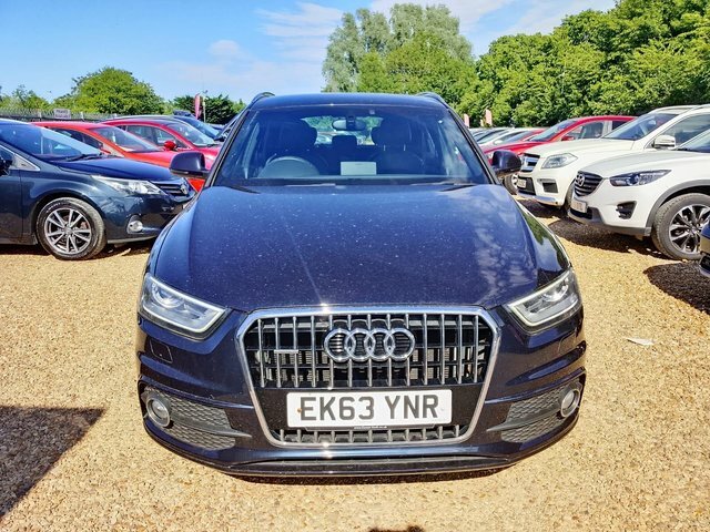 Audi Q3 2.0 Tdi S Line Quattro Euro 5 S S EK63YNR Blue #2