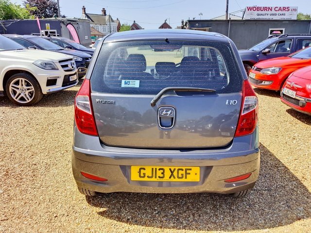 Hyundai I10 1.2 Active Euro 5 GJ13XGF Grey #6