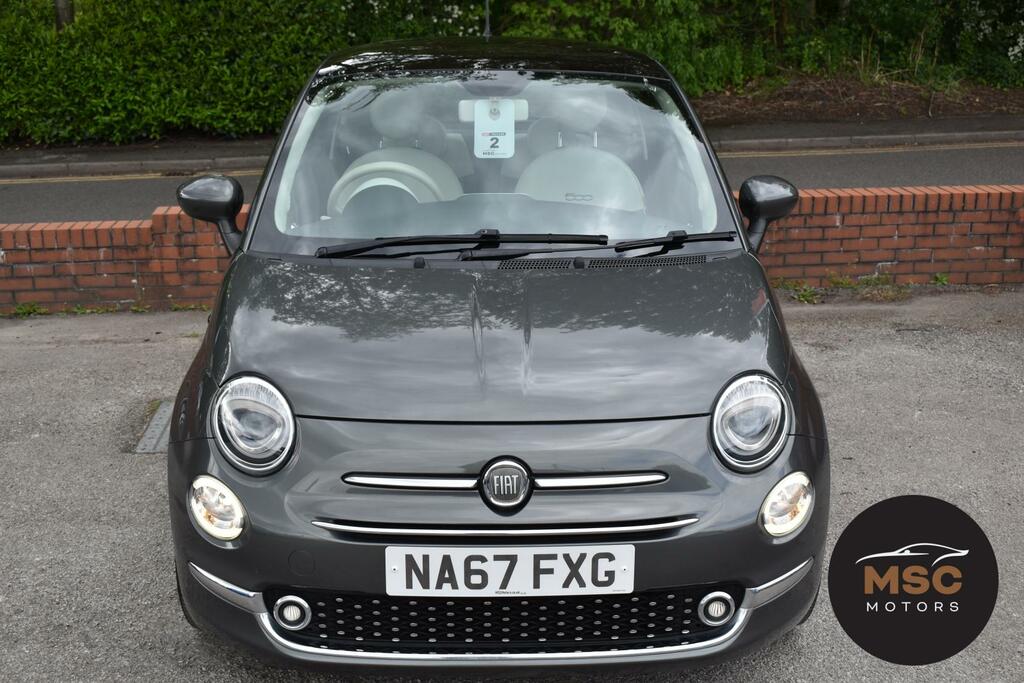 Fiat 500 1.2 Lounge Hatchback Euro 6 S S NA67FXG Grey #3