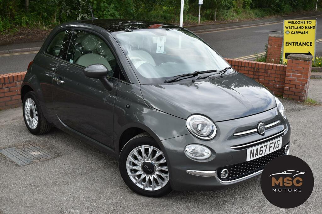 Fiat 500 1.2 Lounge Hatchback Euro 6 S S Grey