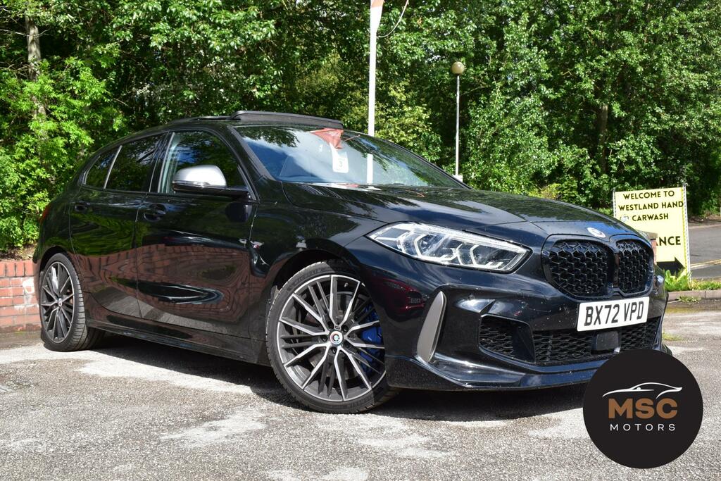 BMW 1 Series 2.0 M135i Hatchback Xdrive Euro 6 BX72VPD Black #2