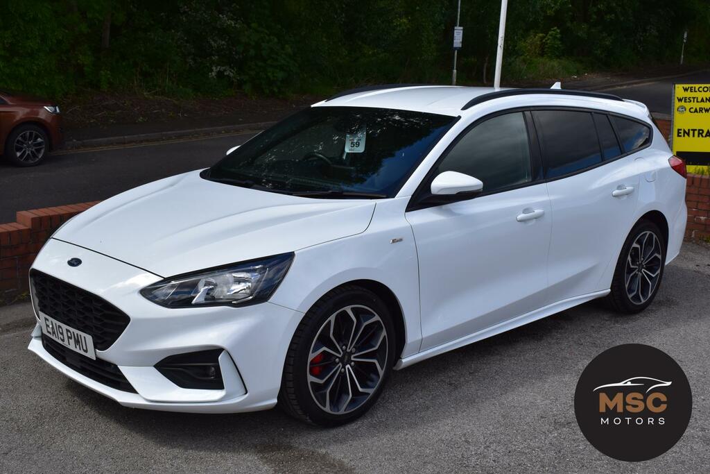 Ford Focus 1.5T Ecoboost St-line X Estate Eur EA19PMU White #6
