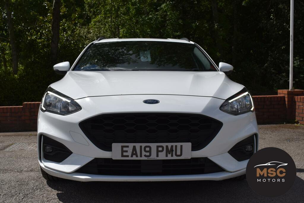 Ford Focus 1.5T Ecoboost St-line X Estate Eur EA19PMU White #3