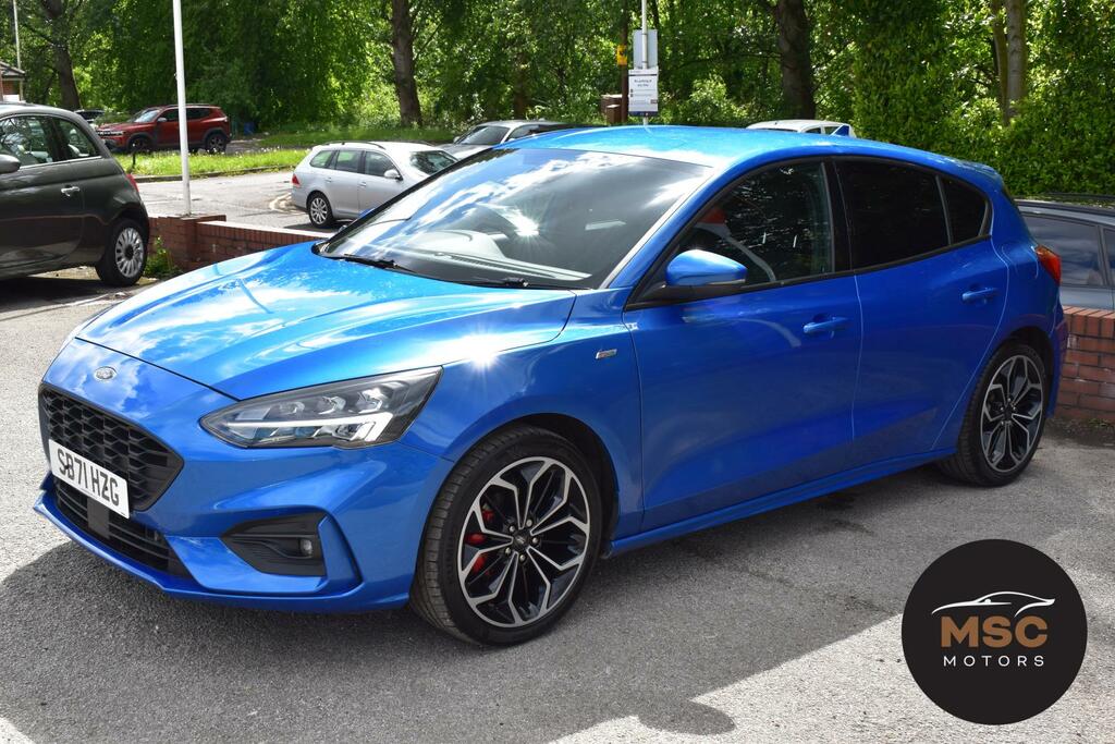Ford Focus 1.0T Ecoboost Mhev St-line X Edition Hatchback SB71HZG Blue #5