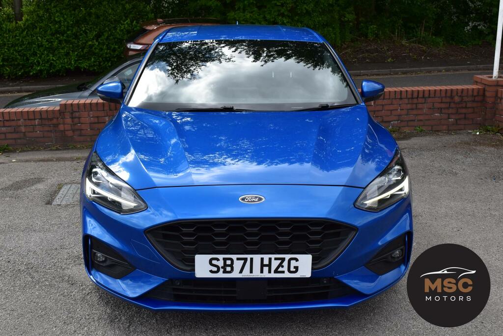 Ford Focus 1.0T Ecoboost Mhev St-line X Edition Hatchback SB71HZG Blue #3