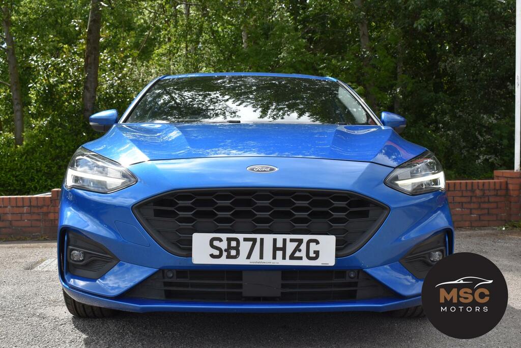 Ford Focus 1.0T Ecoboost Mhev St-line X Edition Hatchback SB71HZG Blue #4