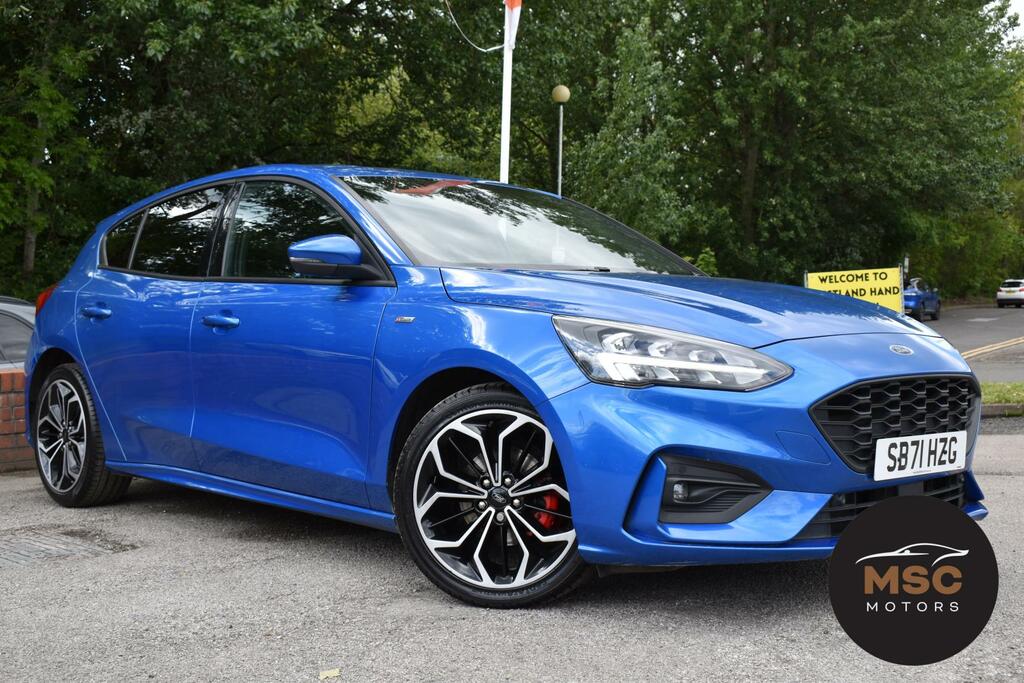 Ford Focus 1.0T Ecoboost Mhev St-line X Edition Hatchback SB71HZG Blue #2