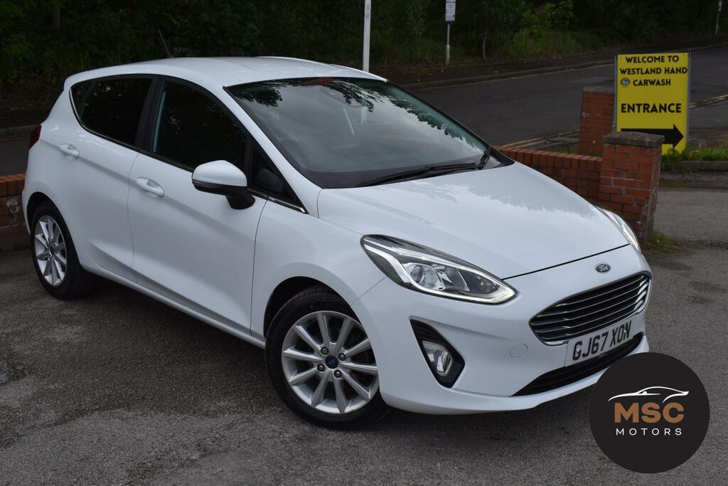 Ford Fiesta 1.0T Ecoboost Titanium Hatchback White