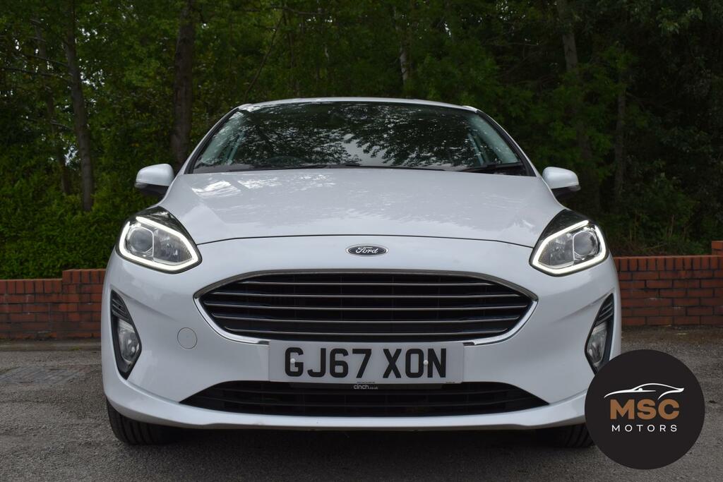 Ford Fiesta 1.0T Ecoboost Titanium Hatchback GJ67XON White #3