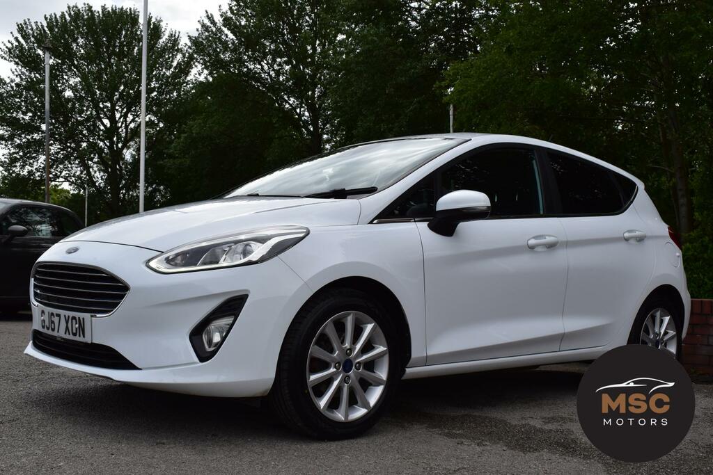 Ford Fiesta 1.0T Ecoboost Titanium Hatchback GJ67XON White #5