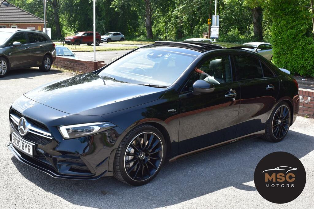 Mercedes-Benz A Class 2.0 A35 Amg Premium Plus Saloon Spds BU20BYR Black #5