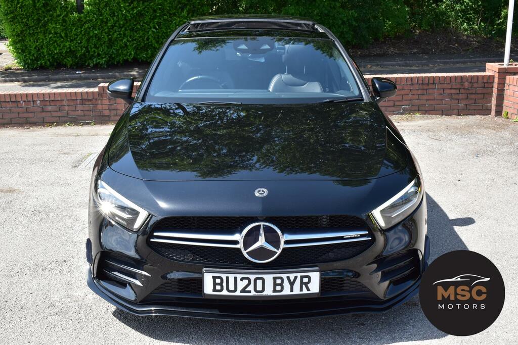 Mercedes-Benz A Class 2.0 A35 Amg Premium Plus Saloon Spds BU20BYR Black #3