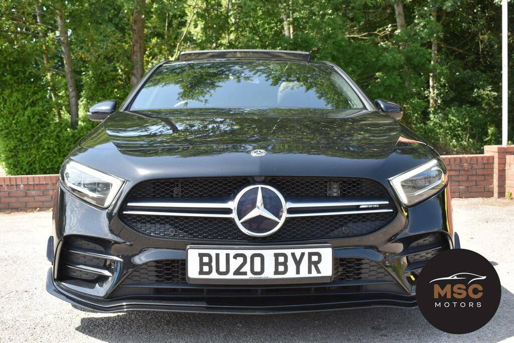 Mercedes-Benz A Class 2.0 A35 Amg Premium Plus Saloon Spds BU20BYR Black #4
