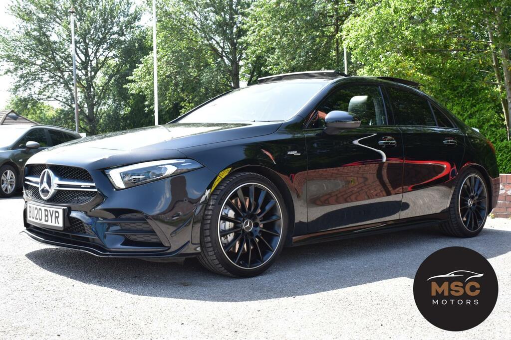 Mercedes-Benz A Class 2.0 A35 Amg Premium Plus Saloon Spds BU20BYR Black #6