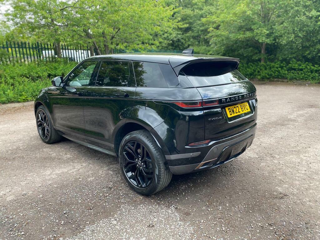 Land Rover Range Rover Evoque 2.0 P250 Mhev R-dynamic Se 4Wd Euro 6 S S BW22BVU Black #5