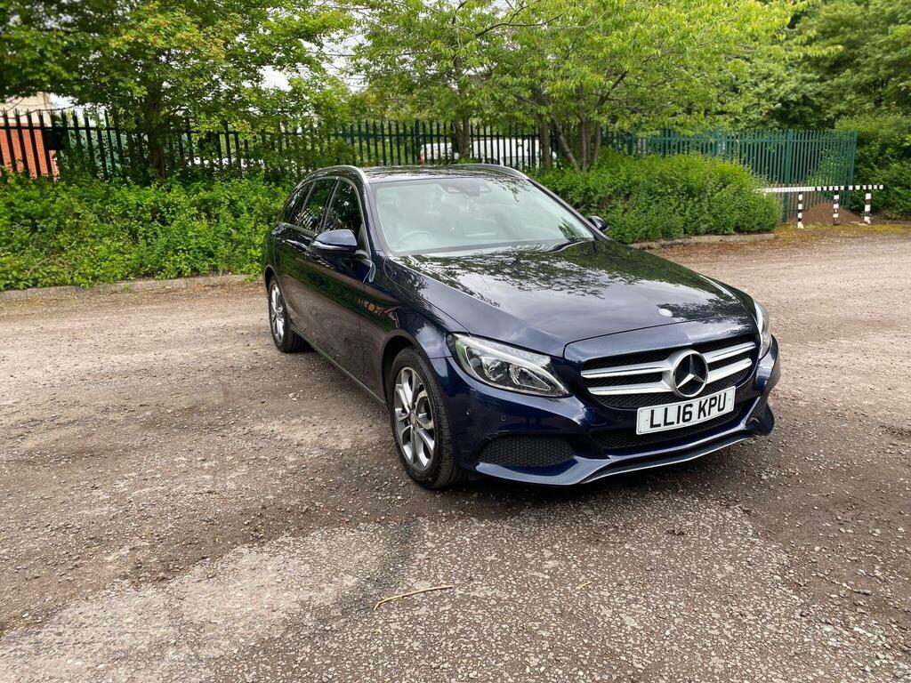 Mercedes-Benz C Class 2.1 C300dh Sport G-tronic Euro 6 S S Blue