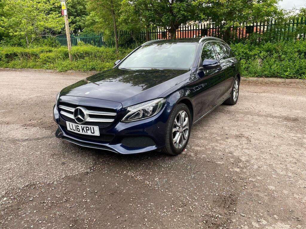 Mercedes-Benz C Class 2.1 C300dh Sport G-tronic Euro 6 S S Blue #3
