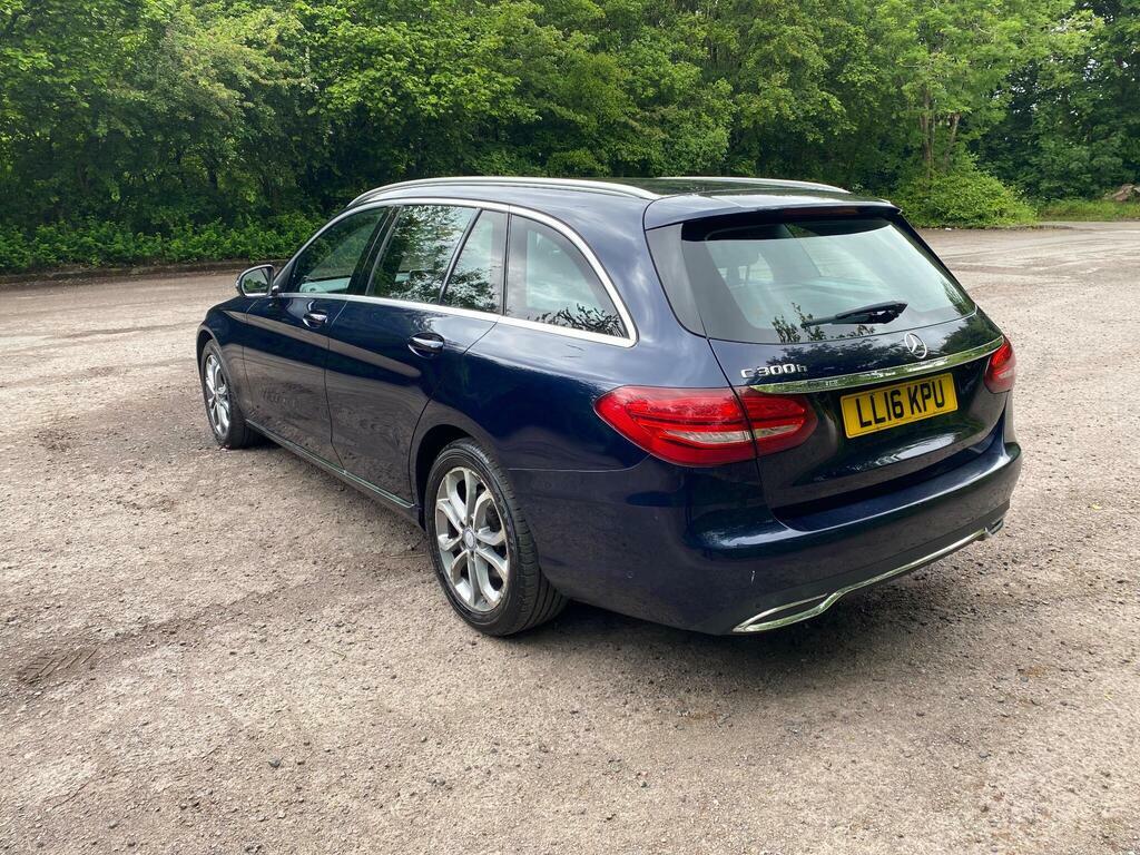 Mercedes-Benz C Class 2.1 C300dh Sport G-tronic Euro 6 S S Blue #5