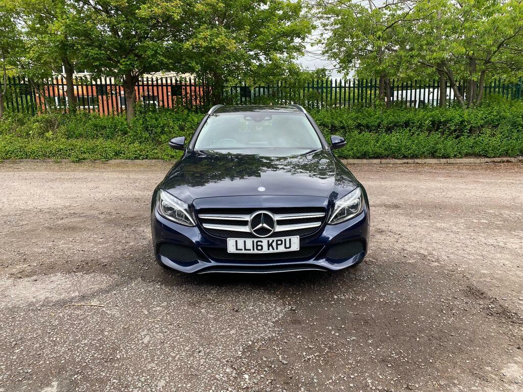 Mercedes-Benz C Class 2.1 C300dh Sport G-tronic Euro 6 S S Blue #2