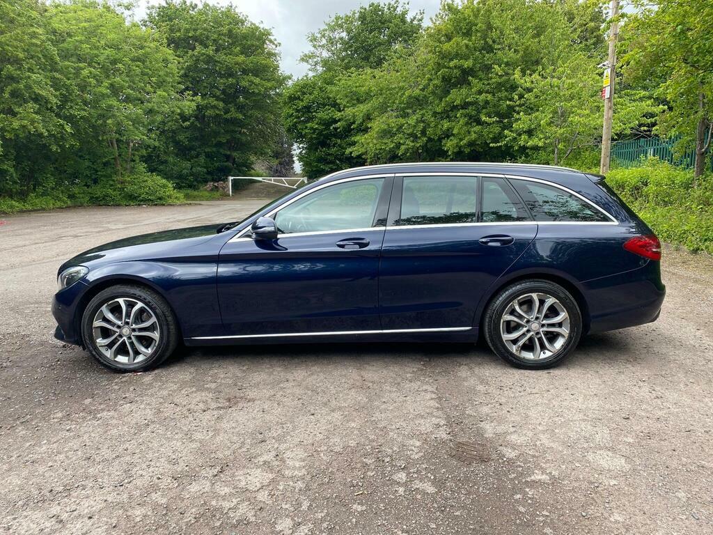 Mercedes-Benz C Class 2.1 C300dh Sport G-tronic Euro 6 S S Blue #4