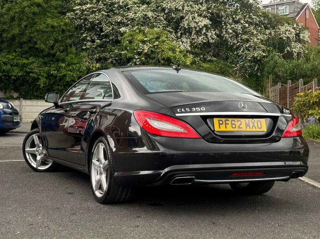Mercedes-Benz CLS 3.0 Cls350 Cdi V6 Blueefficiency Amg Sport Coupe G PF62MXO Black #2