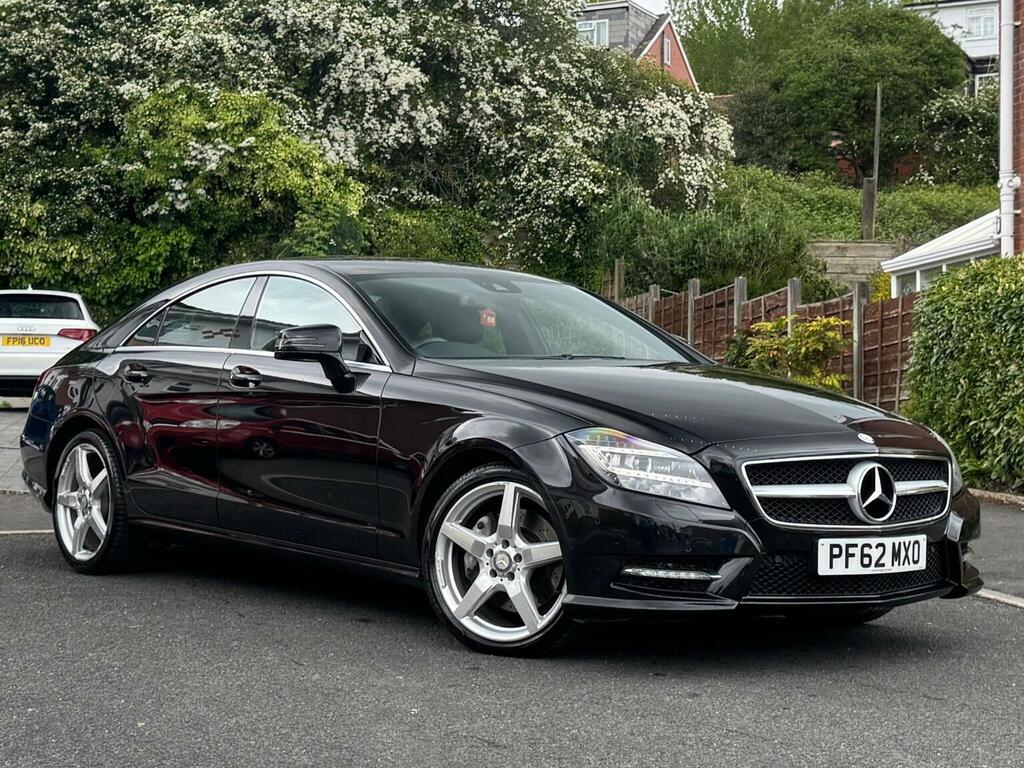 Mercedes-Benz CLS 3.0 Cls350 Cdi V6 Blueefficiency Amg Sport Coupe G PF62MXO Black #6
