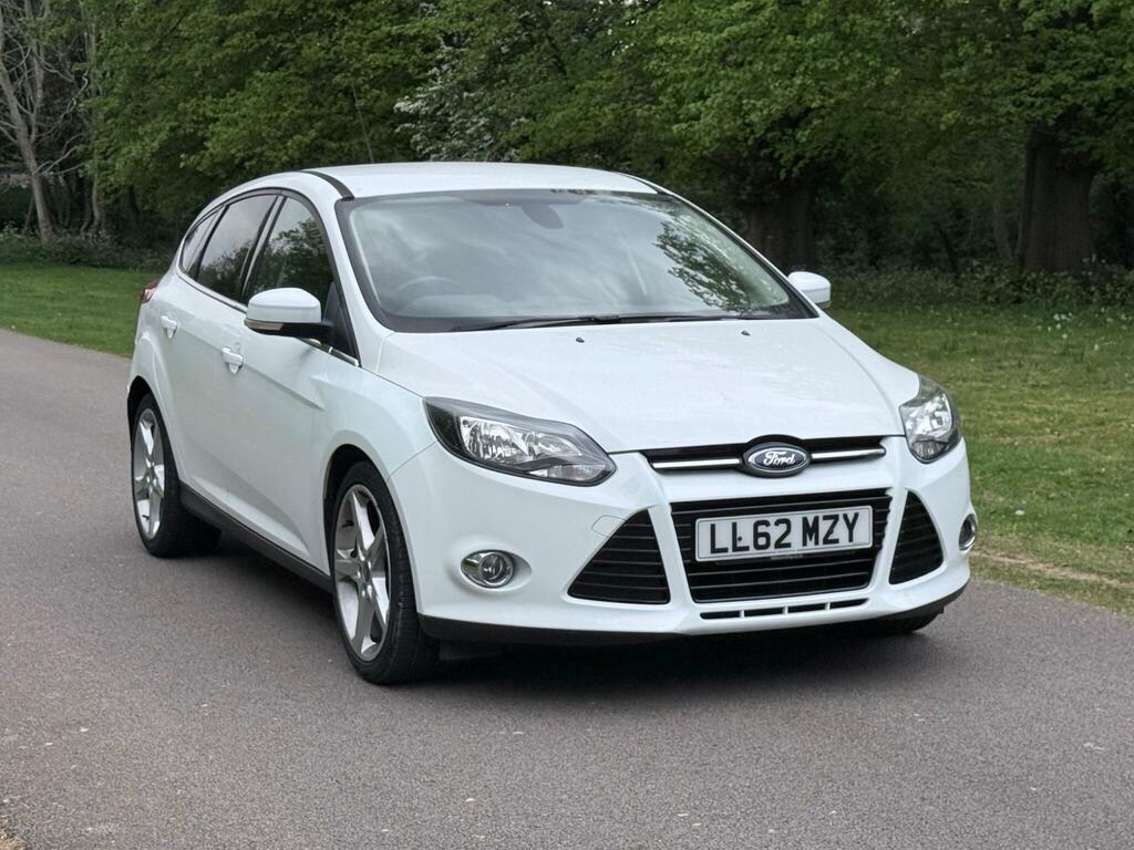 Ford Focus 1.0T Ecoboost Titanium Navigator Euro 5 Ss White #5