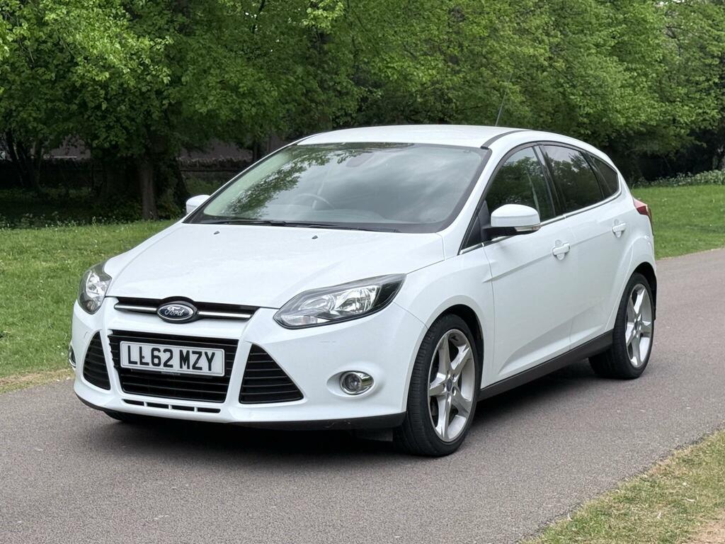 Ford Focus 1.0T Ecoboost Titanium Navigator Euro 5 Ss White #5