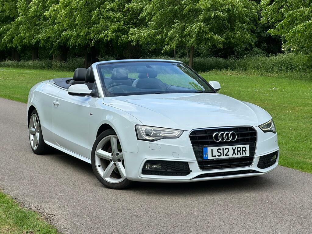 Audi A5 2.0 Tdi S Line Multitronic Euro 5 Ss White