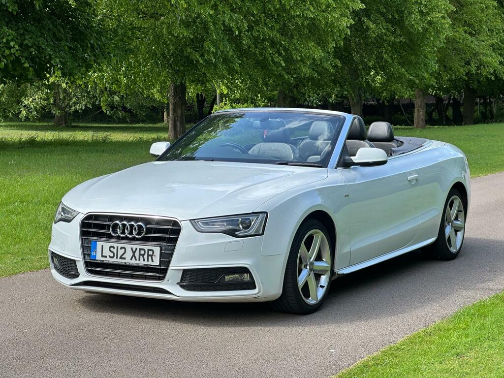 Audi A5 2.0 Tdi S Line Multitronic Euro 5 Ss LS12XRR White #4