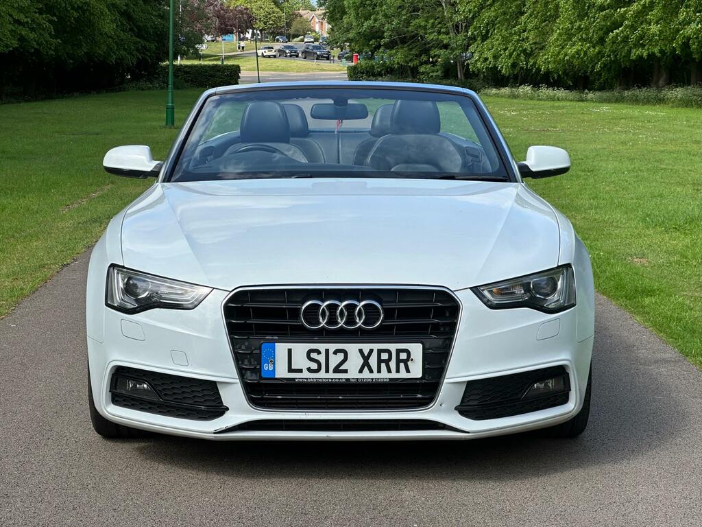 Audi A5 2.0 Tdi S Line Multitronic Euro 5 Ss LS12XRR White #2