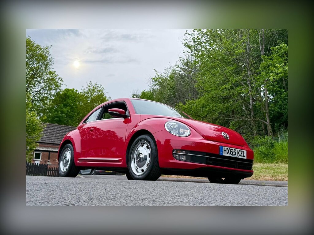 Volkswagen Beetle 2.0 Tdi Bluemotion Tech Design Euro 6 Ss Red #5