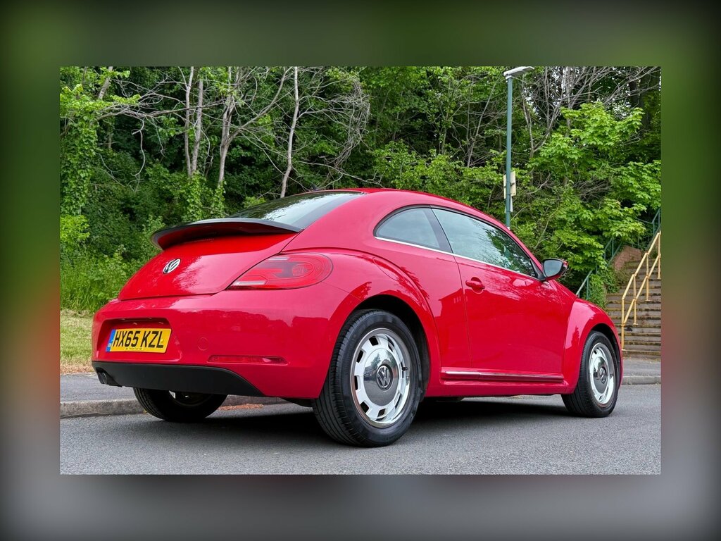 Volkswagen Beetle 2.0 Tdi Bluemotion Tech Design Euro 6 Ss Red #4