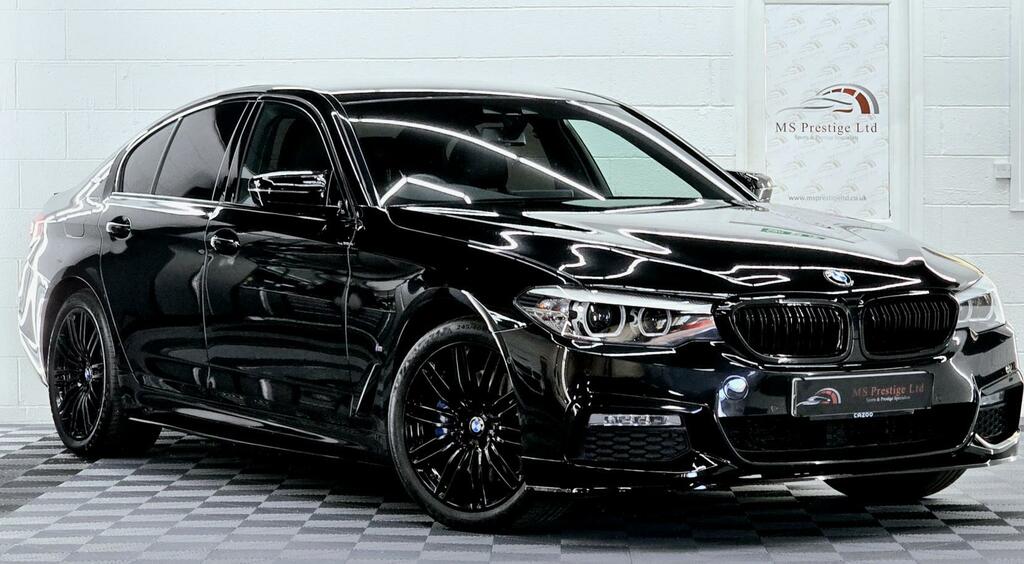 BMW 5 Series 2.0 530E 9.2Kwh M Sport Euro 6 Ss AA40SLA Black #2