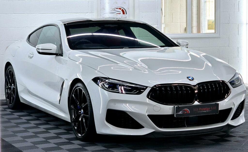 BMW 8 Series 4.4 M850i V8 Steptronic Xdrive Euro 6 Ss White #2