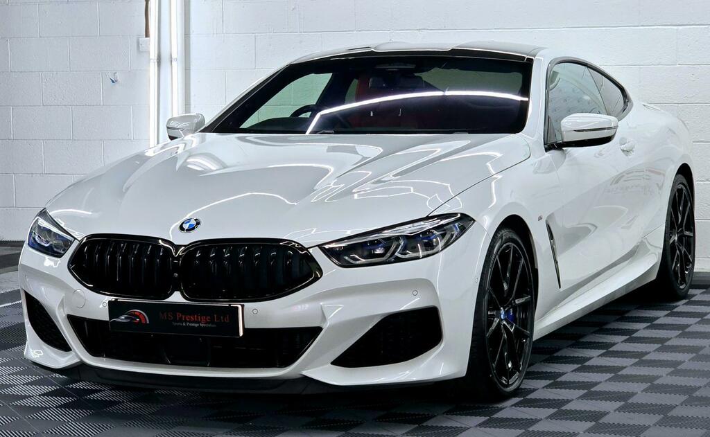 BMW 8 Series 4.4 M850i V8 Steptronic Xdrive Euro 6 Ss White #3